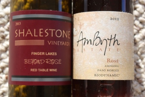 Two unusual Rosé wines.